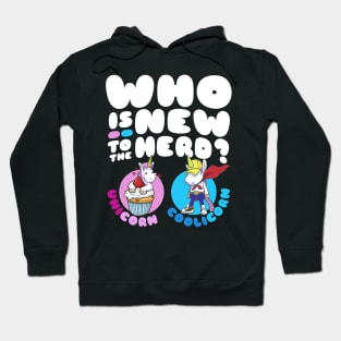 Who is new to the herd unicorn coolocorn? Hoodie